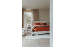 Goossens boxspring compleet quatro compleet beige stof - 8252829-goossens-quatro-boxspring-stof-01