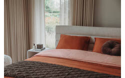 Goossens boxspring compleet quatro compleet beige stof - 8252829-goossens-quatro-boxspring-stof-01
