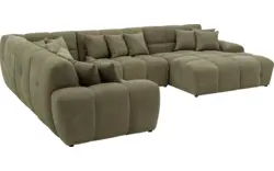 Goossens excellent u bank kubus groen stof - 8252841-gespiegeld-02