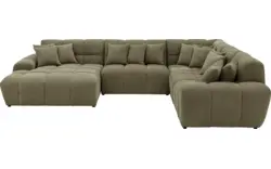 Goossens excellent u bank kubus groen stof - 8252841-goossens-excellent-kubus-bank-stof-groen-01