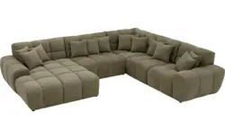 Goossens excellent u bank kubus groen stof - 8252841-goossens-excellent-kubus-bank-stof-groen-01