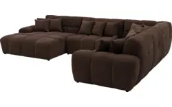Goossens excellent u bank kubus bruin stof - 8252845-goossens-excellent-kubus-bank-stof-bruin-01