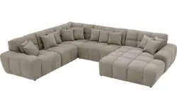 Goossens excellent u bank kubus bruin stof - 8252847-gespiegeld-02