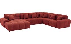 Goossens excellent u bank kubus rood stof - 8252849-goossens-excellent-kubus-bank-stof-rood-02