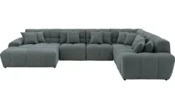 Goossens excellent u bank kubus groen stof - 8252852-goossens-excellent-kubus-bank-stof-groen-01