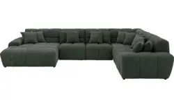 Goossens excellent u bank kubus groen stof - 8252854-goossens-excellent-kubus-bank-stof-groen-01