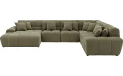 Goossens excellent u bank kubus groen stof - 8252857-goossens-excellent-kubus-bank-stof-groen-01