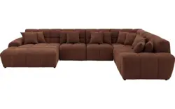 Goossens excellent u bank kubus bruin stof - 8252860-goossens-excellent-kubus-bank-stof-bruin-01
