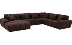Goossens excellent u bank kubus bruin stof - 8252861-goossens-excellent-kubus-bank-stof-bruin-02