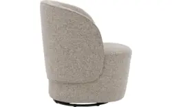 Goossens draaifauteuil gando beige stof - 8252867-goossens-gando-fauteuil-stof-01