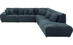 Goossens excellent hoekbank kubus blauw stof - 8252875-goossens-excellent-kubus-bank-stof-blauw-01