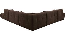 Goossens excellent hoekbank kubus bruin stof - 8252883-goossens-excellent-kubus-bank-stof-bruin-01