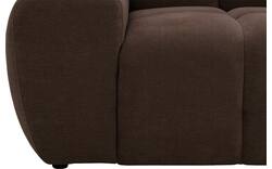 Goossens excellent hoekbank kubus bruin stof - 8252883-goossens-excellent-kubus-bank-stof-bruin-01