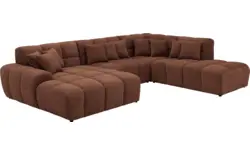 Goossens excellent u bank kubus bruin stof - 8252898-goossens-excellent-kubus-bank-stof-bruin-01