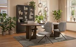 Goossens eettafel slim bruin eiken - 8252936-goossens-slim-eettafel-eiken-bruin-03