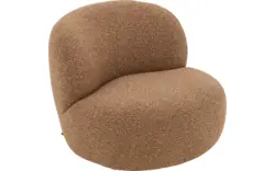 Goossens draaifauteuil avi bruin stof - 8252943-goossens-avi-fauteuil-stof-05