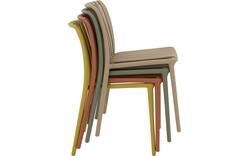 Goossens tuinstoel lygeke geel kunststof - 8252969-goossens-lygeke-tuinstoelen-kunststof-08