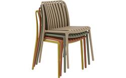 Goossens tuinstoel lygeke geel kunststof - 8252969-goossens-lygeke-tuinstoelen-kunststof-01