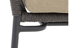Goossens tuinstoel ravello bruin buitenstof - 8252989-goossens-ravello-tuinstoelen-buitenstof-01