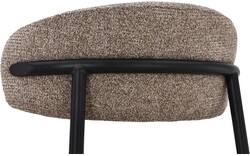 Goossens basic barstoel siem bruin stof - 8260006-goossens-basic-siem-barstoel-stof-01