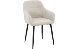 Goossens basic eetkamerstoel annelot beige stof - 8260009-goossens-basic-annelot-eetkamerstoel-stof-beige-01