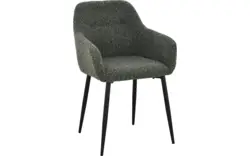 Goossens basic eetkamerstoel annelot groen stof - 8260011-goossens-basic-annelot-eetkamerstoel-stof-groen-01