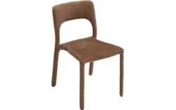Goossens eetkamerstoel lina beige stof - 8260035-goossens-lina-eetkamerstoel-stof-beige-01