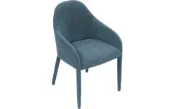 Goossens eetkamerstoel loes blauw stof - 8260044-goossens-loes-eetkamerstoel-stof-blauw-01