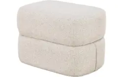 Goossens poef double beige stof - 8260072-goossens-double-kleinmeubel-stof-01