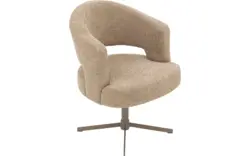 Goossens excellent eetkamerstoel roma bruin stof - 8260075-goossens-excellent-roma-eetkamerstoel-stof-bruin-10