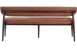 Goossens eetkamerbank diede rood stof - 8260077-goossens-diede-eetkamerstoel-stof-bruin-15