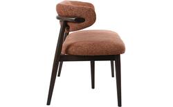 Goossens eetkamerbank diede rood stof - 8260077-goossens-diede-eetkamerstoel-stof-bruin-15