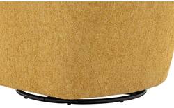 Goossens draaifauteuil brownie geel stof - 8260099-goossens-brownie-fauteuil-stof-01