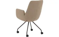 Goossens excellent eetkamerstoel mabach beige stof - 8260114-goossens-excellent-mabach-eetkamerstoel-stof-bruin-01