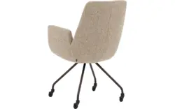Goossens excellent eetkamerstoel mabach beige stof - 8260114-goossens-excellent-mabach-eetkamerstoel-stof-bruin-01