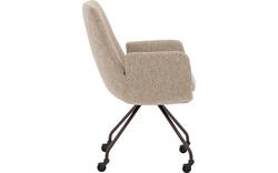 Goossens excellent eetkamerstoel mabach bruin stof - 8260113-goossens-excellent-mabach-eetkamerstoel-stof-beige-01