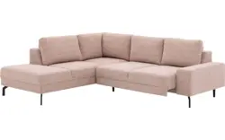 Goossens hoekbank valdena roze stof - 8260119-gespiegeld-02