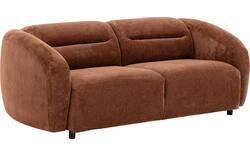 Goossens zitbank zitra bruin stof - 8260131-goossens-zitra-bank-stof-bruin-01