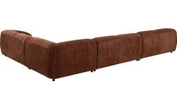Goossens hoekbank zitra bruin stof - 8260137-gespiegeld-02