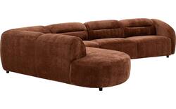 Goossens hoekbank zitra bruin stof - 8260141-gespiegeld-03