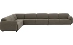 Goossens hoekbank benk groen stof - 8260157-goossens-benk-bank-stof-groen-01