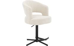 Goossens excellent barstoel roma wit stof - 8260223-goossens-excellent-roma-barstoel-stof-01