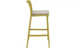 Goossens barstoel lygeke geel kunststof - 8260242-goossens-lygeke-tuinstoelen-kunststof-10