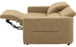 Goossens zitbank comoda geel stof - 8260249-gespiegeld-02