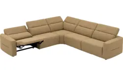 Goossens hoekbank comoda geel stof - 8260252-goossens-comoda-bank-stof-geel-01