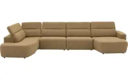 Goossens u bank comoda geel stof - 8260253-goossens-comoda-bank-stof-geel-01