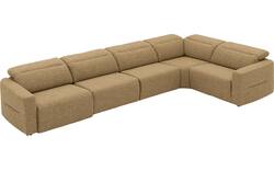 Goossens hoekbank comoda geel stof - 8260255-goossens-comoda-bank-stof-geel-01