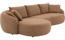 Goossens loungebank ava bruin stof - 8260296-goossens-ava-bank-stof-rood-01