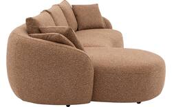 Goossens loungebank ava bruin stof - 8260296-goossens-ava-bank-stof-rood-01