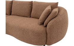 Goossens loungebank ava bruin stof - 8260296-goossens-ava-bank-stof-rood-01
